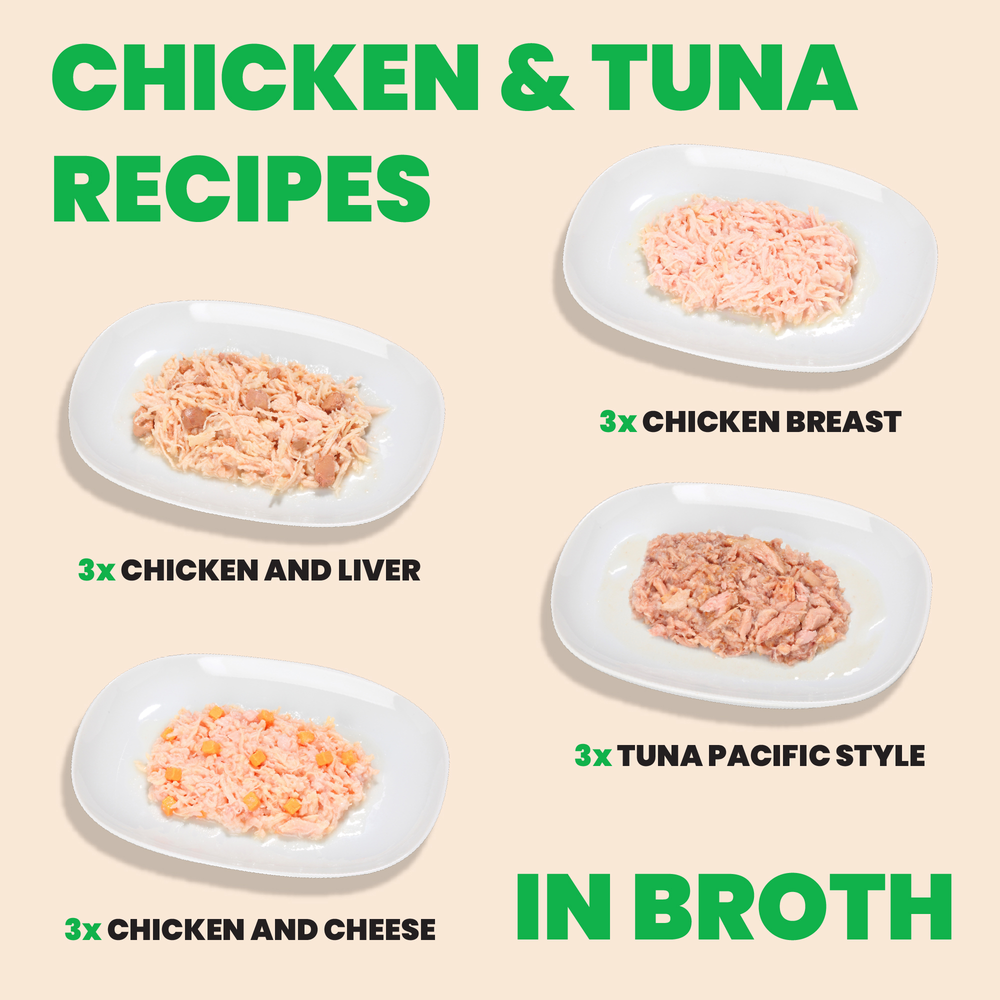 Natural HQS Rotational Diet | Chicken Selections & Tuna